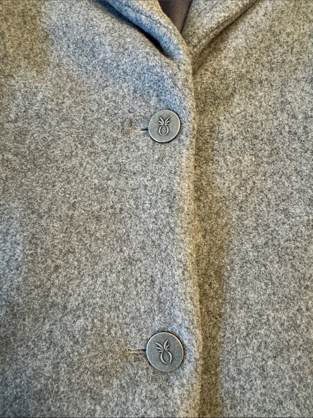 Like new! Dudley Stephens Fleece Vest in Charcoal, sz S - Picture 4 of 12